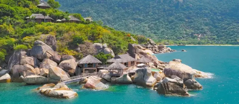 Baie de Ninh Van, parenth&egrave;se baln&eacute;aire &eacute;l&eacute;gante