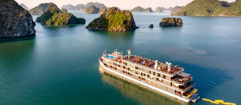 Baie d'Halong en croisière privée Baie d'Halong en croisière privée