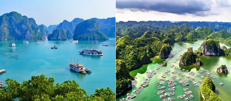 Baie d’Halong et Lan Ha Baie d’Halong et Lan Ha