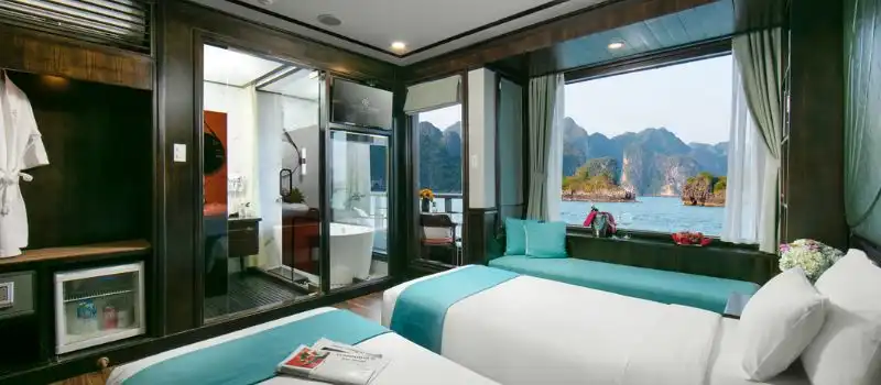 Croisière romantique dans la baie de Lan Ha Croisière romantique dans la baie de Lan Ha