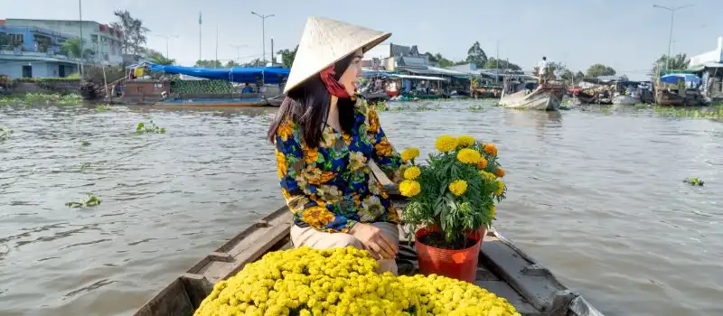 Delta du Mékong pour voyage lune de miel de luxe au Vietnam Delta du Mékong pour voyage lune de miel de luxe au Vietnam