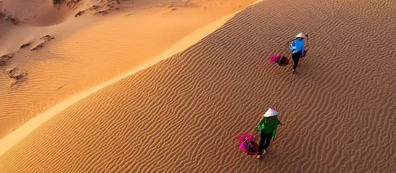 Explorez les dunes de sable spectaculaire Mui Ne Phan Thiet Explorez les dunes de sable spectaculaire Mui Ne Phan Thiet