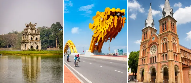 Hanoï, Saïgon ou Da Nang: Quelle destination choisir pour voyage au Vietnam