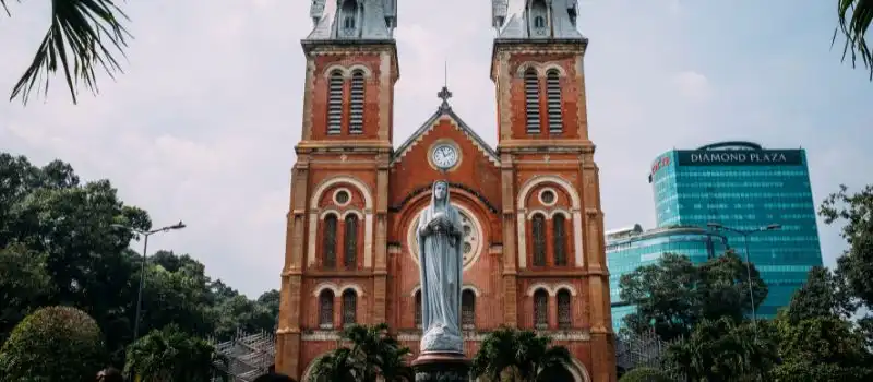 La majestueuse Cathédrale Notre-Dame Saigon La majestueuse Cathédrale Notre-Dame Saigon