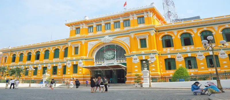 Le Bureau de poste central - Une beauté harmonieuse de Hô Chi Minh-Ville Le Bureau de poste central - Une beauté harmonieuse de Hô Chi Minh-Ville