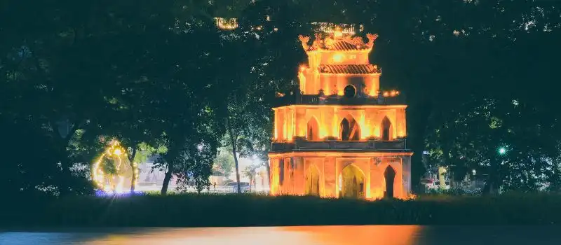 Le lac de Hoan Kiem Hanoi Le lac de Hoan Kiem Hanoi
