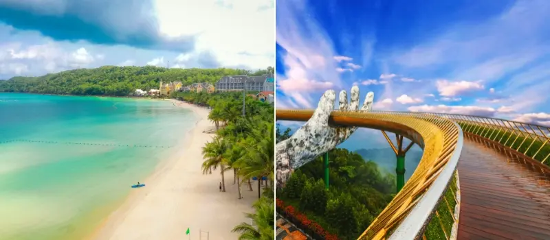 Phu Quoc vs Da Nang: où aller au Vietnam en saison sèche? Phu Quoc vs Da Nang: où aller au Vietnam en saison sèche?