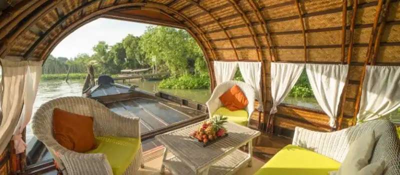 Une croisière privée au fil de l'eau dans le delta Mékong Une croisière privée au fil de l'eau dans le delta Mékong