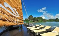 Croisière de luxe en baie Halong sur jonque Paradise Peak Halong 3 jours 2 nuits